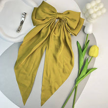Load image into Gallery viewer, Hair bow: Navy / One Size
