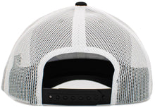 Load image into Gallery viewer, USA Fish Flag Mesh Back Ballcap: BLK-BLK
