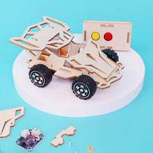 Load image into Gallery viewer, Infrared Remote Controlled Car DIY Kit, Educational STEM Toy
