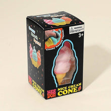 Load image into Gallery viewer, 12PCS - Ice Cream Cone Squishy Stress Relief Ball Toy
