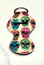 Load image into Gallery viewer, Chapstick Holder Keychain: Tie Dye
