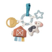 Load image into Gallery viewer, *NEW OPTION* Bitzy Busy Ring™ Teething Activity Toy: Farm
