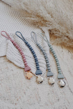 Load image into Gallery viewer, Sweetie Strap™ Silicone One-Piece Pacifier Clips: Toast
