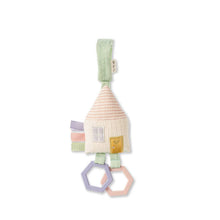 Load image into Gallery viewer, Bitzy Bespoke Ritzy Jingle Attachable Travel Toy: Pastel Rainbow
