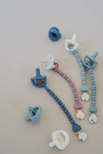 Load image into Gallery viewer, Sweetie Strap™ Silicone One-Piece Pacifier Clips: Toast
