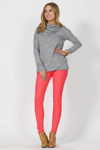 Load image into Gallery viewer, SI-3096 Hacci Long Sleeve Bottom Band Pocket Tunic $1 SALE: H.Grey-10407 / M

