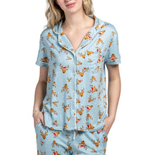 Load image into Gallery viewer, Hello Mello Holiday Pajama Top Open Stock: Very Merry / Small/Medium

