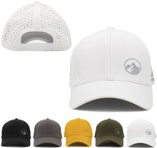 Load image into Gallery viewer, Mountain Range Vintage Ballcap: DGY
