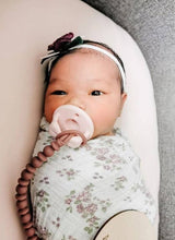 Load image into Gallery viewer, Sweetie Strap™ Silicone One-Piece Pacifier Clips: Toast
