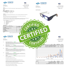 Load image into Gallery viewer, Solar Eclipse Glasses - 100 Pack - ISO 12312-2 Compliant
