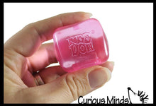 Load image into Gallery viewer, 1 NeeDoh Teenie Nice Ice Cube Baby Ice Sugar Ball - Thick Gl
