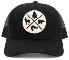 Load image into Gallery viewer, Outdoors Vintage Ballcap Meshback: MOS-KHK

