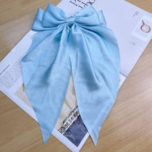 Load image into Gallery viewer, Hair bow: Navy / One Size
