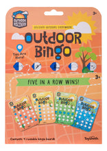 Load image into Gallery viewer, Outdoor Discovery Outdoor Bingo 4 Pack-Travel or Yard Game
