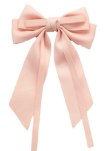 Load image into Gallery viewer, Hair bow: Peach / One size
