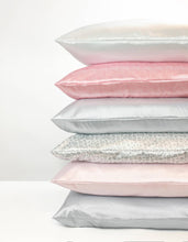 Load image into Gallery viewer, Lemon Lavender Printed Silky Satin Pillowcase Open Stock: Staycation
