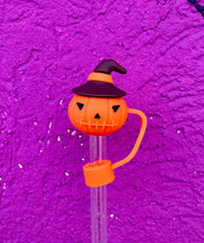 Load image into Gallery viewer, Large Holiday Straw Toppers: Blue Egg
