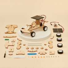 Load image into Gallery viewer, Solar Powered Race Car DIY Kit, STEM Toy, Craft Kit
