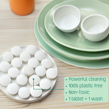 Load image into Gallery viewer, Unscented, PVA Free Dish Washer Tabs -  Case of 550
