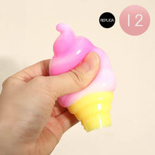 Load image into Gallery viewer, 12PCS - Replica Ice Cream Cone Squishy Toy – Non Authentic Nee Doh Style Stress Toy
