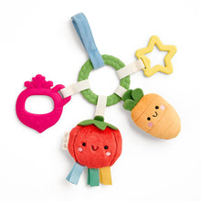 Load image into Gallery viewer, *NEW OPTION* Bitzy Busy Ring™ Teething Activity Toy: Veggie
