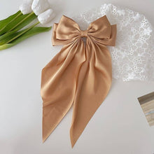 Load image into Gallery viewer, Hair bow: Navy / One Size
