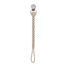 Load image into Gallery viewer, Sweetie Strap™ Silicone One-Piece Pacifier Clips: Toast
