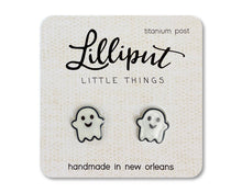 Load image into Gallery viewer, Ghost Earrings // Halloween Earrings
