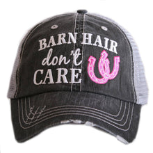 Load image into Gallery viewer, Barn Hair Don't Care Wholesale Trucker Hats: Hot Pink

