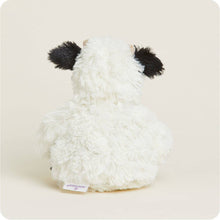 Load image into Gallery viewer, Black and White Cow Warmies Junior
