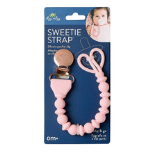 Load image into Gallery viewer, Sweetie Strap™ Silicone One-Piece Pacifier Clips: Toast
