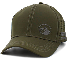 Load image into Gallery viewer, Mountain Range Vintage Ballcap: DGY
