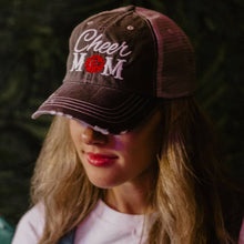 Load image into Gallery viewer, Cheer Mom Mother’s Day Wholesale Trucker Hats: Hot Pink
