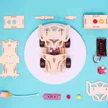 Load image into Gallery viewer, Infrared Remote Controlled Car DIY Kit, Educational STEM Toy
