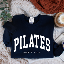 Load image into Gallery viewer, Custom Logo Athletic Wear Crewneck Sweatshirt: Military Green / Medium
