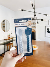 Load image into Gallery viewer, Sweetie Spoons™ Spoon + Fork Set: Buttercream + Toffee
