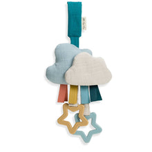 Load image into Gallery viewer, Bitzy Bespoke Ritzy Jingle Attachable Travel Toy: Pastel Rainbow
