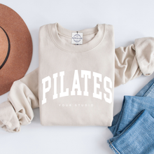 Load image into Gallery viewer, Custom Logo Athletic Wear Crewneck Sweatshirt: Military Green / Medium
