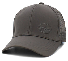 Load image into Gallery viewer, Mountain Range Vintage Ballcap: DGY
