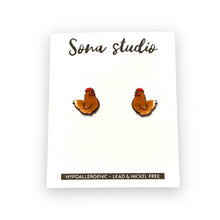 Load image into Gallery viewer, Chicken Earrings
