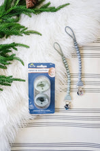 Load image into Gallery viewer, Sweetie Strap™ Silicone One-Piece Pacifier Clips: Toast
