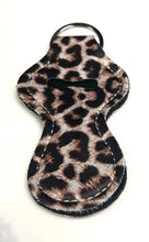 Load image into Gallery viewer, Chapstick Holder Keychain: Leopard
