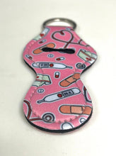 Load image into Gallery viewer, Chapstick Holder Keychain: Nurse
