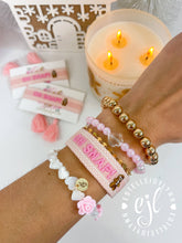 Load image into Gallery viewer, Oh Snap Gingerbread Boy Christmas Embroidered Bracelet

